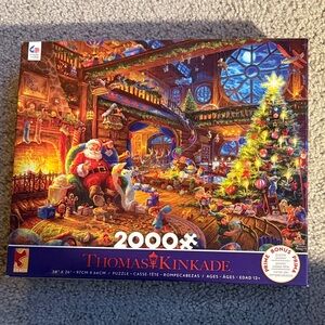 Thomas Kinkade Vibrant Holiday Puzzle